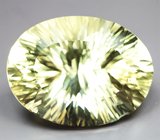 Крупный! Лимонный цитрин лазерной огранки 65,16 карата