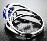 Кольцо с танзанитом 4,92 карата и бриллиантами Золото