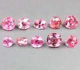 Набор из 10 шпинелей 1,31 карата