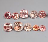 Набор из 10 шпинелей 1,83 карата