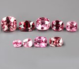 Набор из 9 шпинелей 1,62 карата