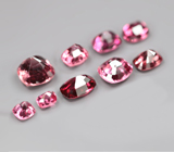 Набор из 9 шпинелей 1,62 карата