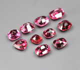 Набор из 10 шпинелей 1,64 карата