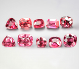 Набор из 10 шпинелей 1,54 карата