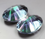 Крупная пара «мистического» кварца 24,55 карата