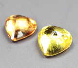 Пара сапфиров 0,75 карата