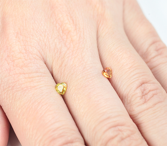 Пара сапфиров 0,75 карата