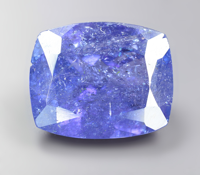 Насыщенный танзанит 4,11 карата