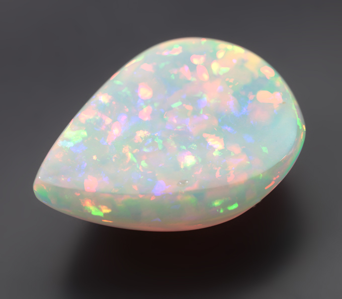 Сквозная опалесценция! Крупный кристаллический опал 11,8 карата