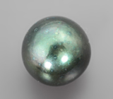 Темно-зеленая морская жемчужина барокко 10,68 карата! Титановый люстр