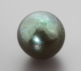 Темно-зеленая морская жемчужина барокко 10,68 карата! Титановый люстр