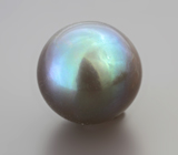 Черная морская жемчужина барокко 3,92 карата! Титановый люстр