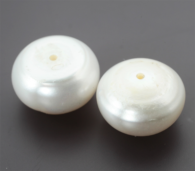 Крупная пара морских жемчужин 16,83 карата