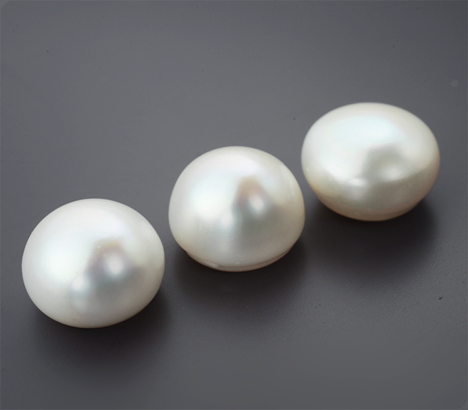 Крупный набор из 3 морских жемчужин 21,97 карата