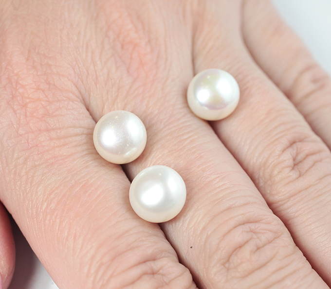 Набор из 3 морских жемчужин 15,05 карата