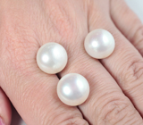 Крупный набор из 3 морских жемчужин 33,76 карата