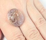 Крупный резной аметрин 31,47 карата