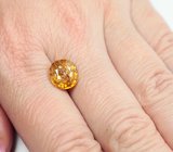 Редкий! Топовый цвет! Насыщенный ярко-желтый турмалин 3,58 карата