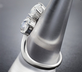 Кольцо с ограненным лунным камнем 2,37 карата