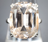 Кольцо с чистейшим империал топазом 26,17 карата