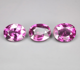 Кольцо с умбалитами гранатами топовых цветовых характеристик 7,09 карата