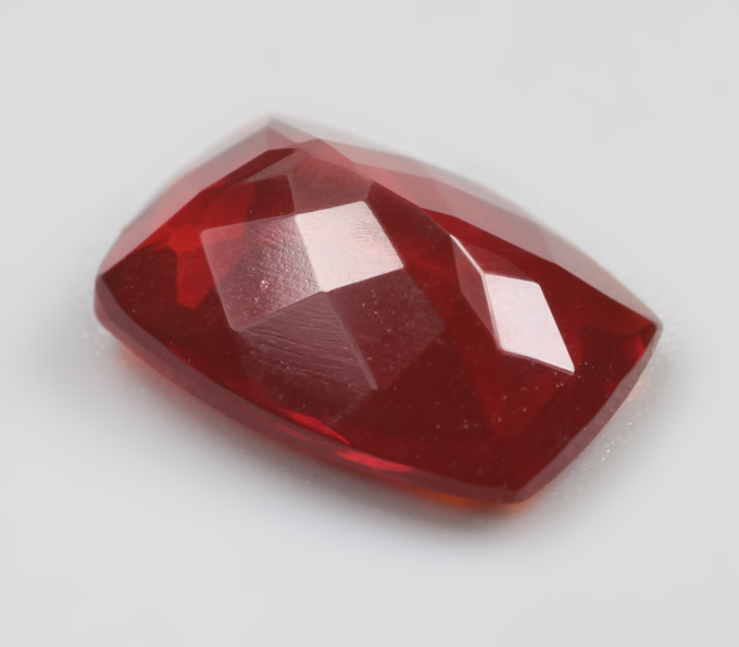 Мексиканский ограненный «огненный» опал 1,39 карата