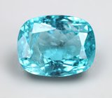 «Неоновый» апатит 2,6 карата