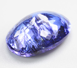 Крупный насыщенный танзанит 15,47 карата