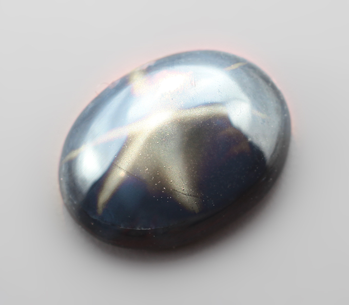 Кольцо cо звездчатым сапфиром 2,25 карата