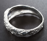 Кольцо с синим гранатом со сменой цвета 0,89 карата Серебро 925