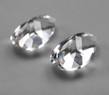 Пара данбуритов высокой чистоты 2,82 карата