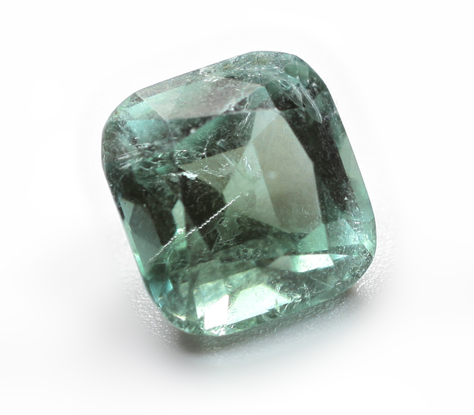 Синевато-зеленый турмалин 3,43 карата