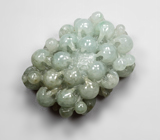 Крупный! Резной нефрит 100,9 карата