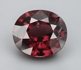 Оранжево-красный циркон высокой чистоты 3,55 карата