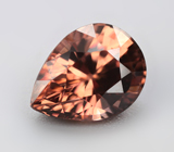 Оранжевый циркон высокой чистоты 2,91 карата