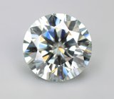 Топовая огранка! Бесцветный муассанит 1,79 карата