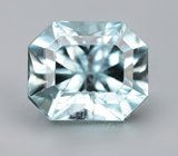 Редкий голубой турмалин высокой чистоты 1,05 карата