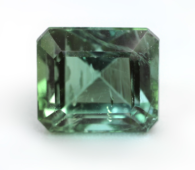 Синевато-зеленый турмалин 2,63 карата