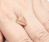 Орегонский солнечный камень 3,58 карата! Эффект Шиллера