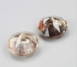 Пара орегонских солнечных камней 1,63 карата! Эффект Шиллера