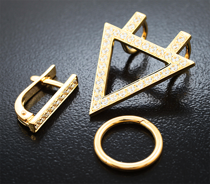 Кулон с лейкосапфирами