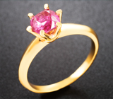 Комплект с разноцветными шпинелями 11,44 карата Золото