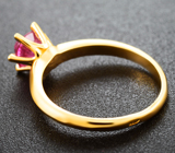 Комплект с разноцветными шпинелями 11,44 карата Золото