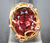 Комплект с турмалинами 30,87 карата, сапфирами и бриллиантами