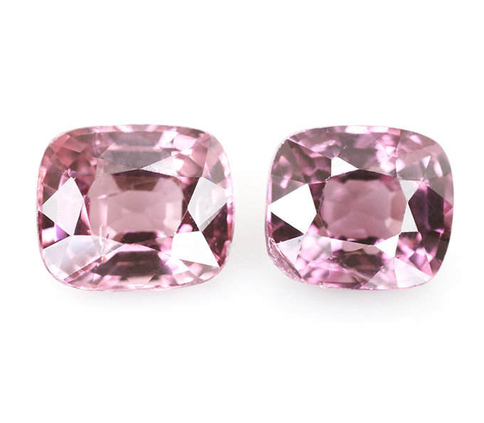 Серьги со шпинелями 5,01 карата