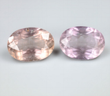 Пара скаполитов со сменой цвета 3,65 карата