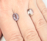 Пара скаполитов со сменой цвета 3,65 карата