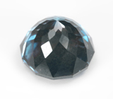Синий London топаз авторской огранки 5,12 карата