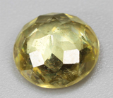 Зеленовато-желтый сфен высокой дисперсии 1,12 карата