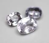 Набор из 3 пастельно-лавандовых шпинелей 2,27 карата